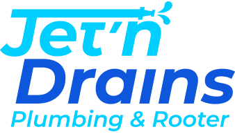 Jet'n Drains Plumbing and Rooter Logo